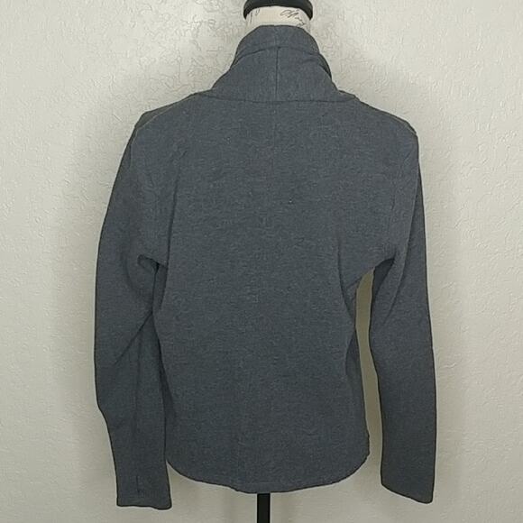 GAIAM Open Front Cardigan Gray Size L - Picture 3 of 6